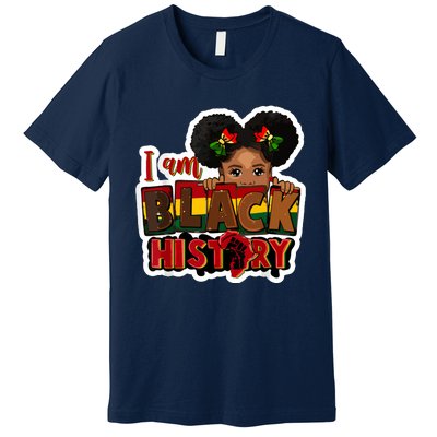 I Am Black History Juneteenth Black Melanin Premium T-Shirt