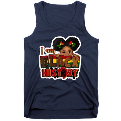 I Am Black History Juneteenth Black Melanin Tank Top