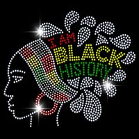 I Am Black History Month Woman Black Girl Magic Bling Doggie Tank