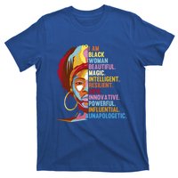 I Am Black Beautiful Magic Black History Month Great Gift T-Shirt