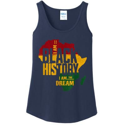 I Am Black History Month African American Ladies Essential Tank