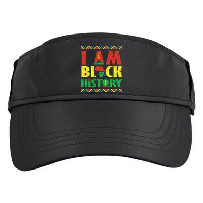I Am Black History African American Pride Adult Drive Performance Visor