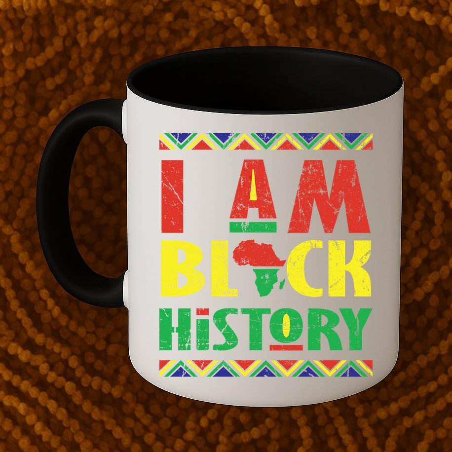 I Am Black History African American Pride Mug