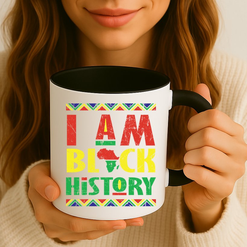 I Am Black History African American Pride Mug