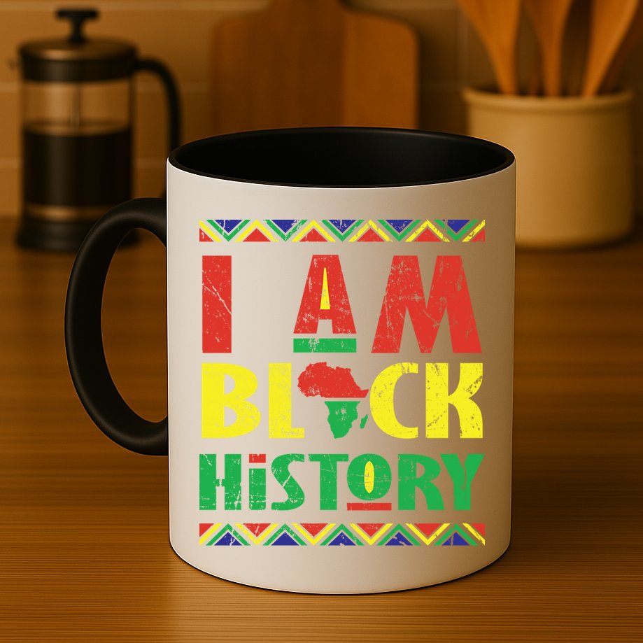 I Am Black History African American Pride Mug
