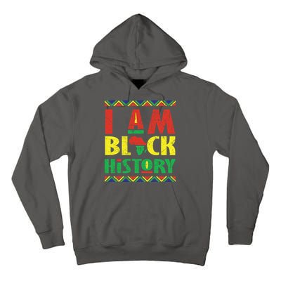 I Am Black History African American Pride Tall Hoodie