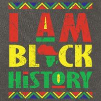 I Am Black History African American Pride Cotton Canvas Backpack