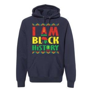 I Am Black History African American Pride Premium Hoodie