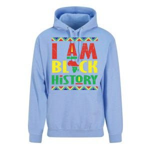 I Am Black History African American Pride Unisex Surf Hoodie