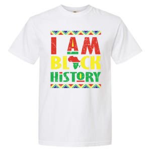 I Am Black History African American Pride Garment-Dyed Heavyweight T-Shirt