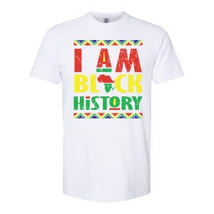 I Am Black History African American Pride Softstyle CVC T-Shirt