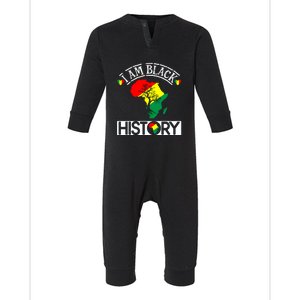 I Am Black History Month Gift Infant Fleece One Piece