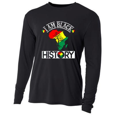 I Am Black History Month Gift Cooling Performance Long Sleeve Crew