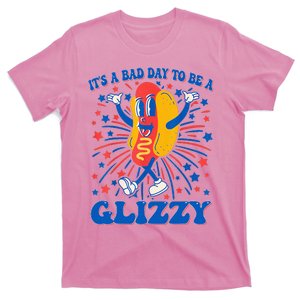 It’S A Bad Day To Be A Glizzy 4th Of July Hotdog T-Shirt