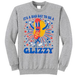 It’S A Bad Day To Be A Glizzy 4th Of July Hotdog Sweatshirt