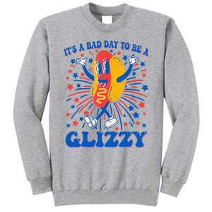 It’S A Bad Day To Be A Glizzy 4th Of July Hotdog Tall Sweatshirt