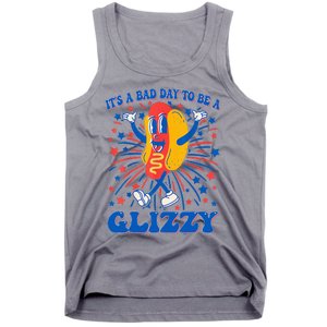 It’S A Bad Day To Be A Glizzy 4th Of July Hotdog Tank Top