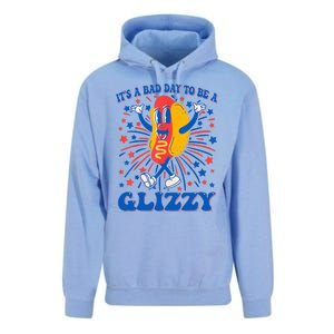 It’S A Bad Day To Be A Glizzy 4th Of July Hotdog Unisex Surf Hoodie