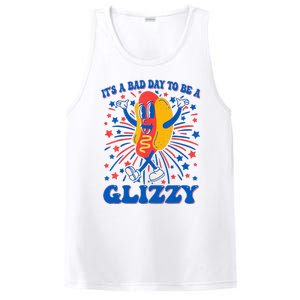 It’S A Bad Day To Be A Glizzy 4th Of July Hotdog PosiCharge Competitor Tank