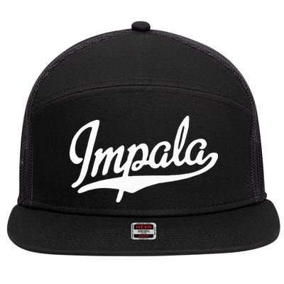 I.M.P.A.L.A Animal Baseball 7 Panel Mesh Trucker Snapback Hat