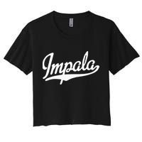 I.M.P.A.L.A Animal Baseball Women's Crop Top Tee