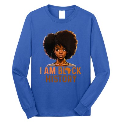 I Am Black History Melanin Black History Month Long Sleeve Shirt