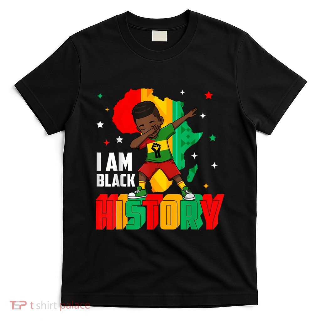 I Am Black History Boy Black History Month T-Shirt