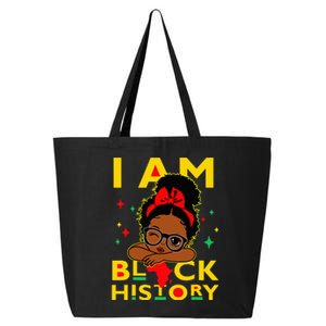 I Am Black History 25L Jumbo Tote