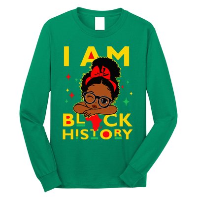 I Am Black History Long Sleeve Shirt