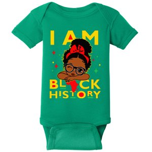 I Am Black History Baby Bodysuit