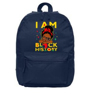 I Am Black History 16 in Basic Backpack