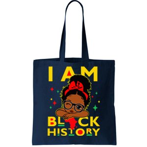 I Am Black History Tote Bag