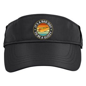 Its A Bad Day To Be A Glizzy For Hot Dog Lovers Adult Drive Performance Visor