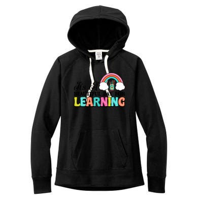 Its A Beautiful Day For Learning Women's Fleece Hoodie