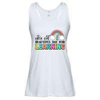 Its A Beautiful Day For Learning Ladies Essential Flowy Tank