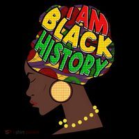 I Am Black History Beautiful Black Woman In Turban Apron