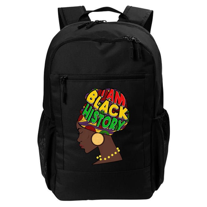 I Am Black History Beautiful Black Woman In Turban Backpack
