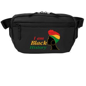 I Am Black History Strong Female Pride Crossbody Pack