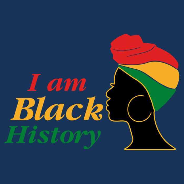 I Am Black History Strong Female Pride Cooling Performance Long Sleeve Crew