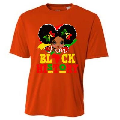 I Am Black History Month African American Cooling Performance Crew T-Shirt