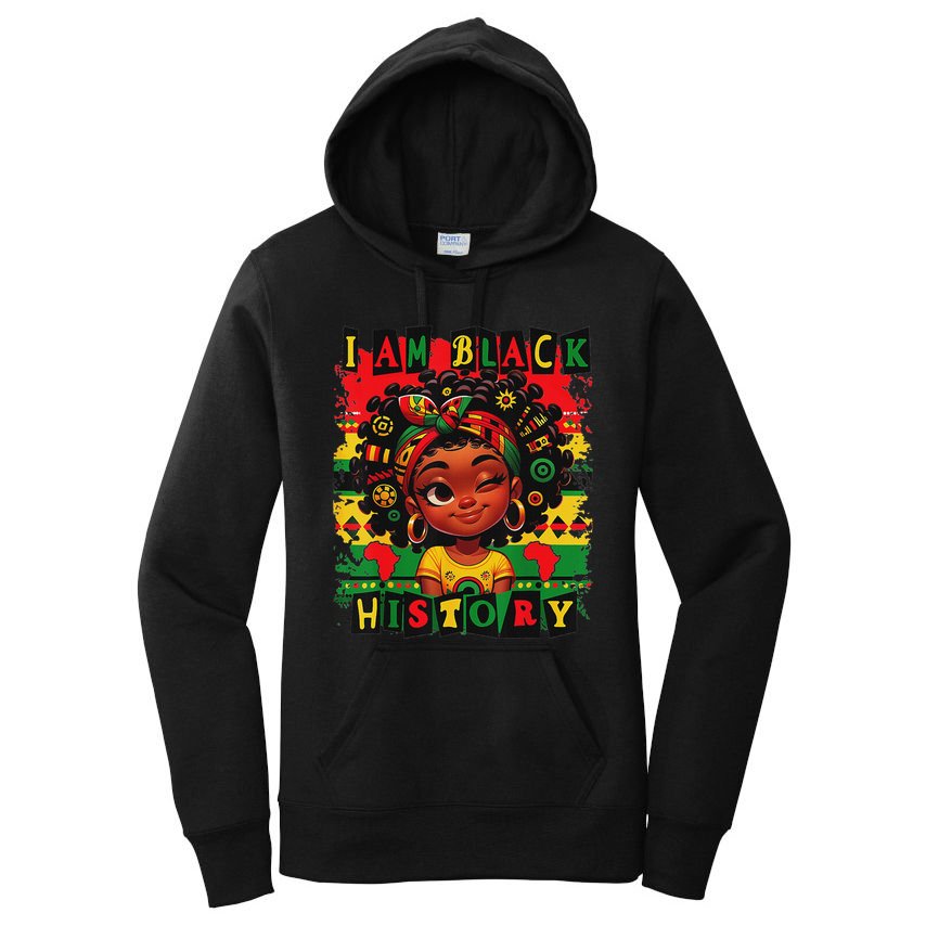 I Am Black History Month African American For Women's Pullover Hoodie