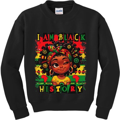 I Am Black History Month African American For Kids Sweatshirt