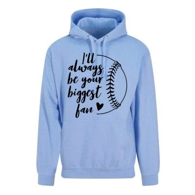 ILl Always Be Your Biggest Baseball Fan Gift Softball Fans Gift Unisex Surf Hoodie