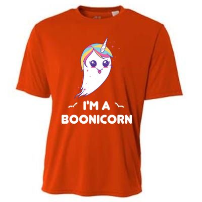 Im A Boonicorn Cute And Funny Ghost Unicorn For Halloween Gift Cooling Performance Crew T-Shirt