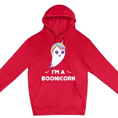 Im A Boonicorn Cute And Funny Ghost Unicorn For Halloween Gift Premium Pullover Hoodie