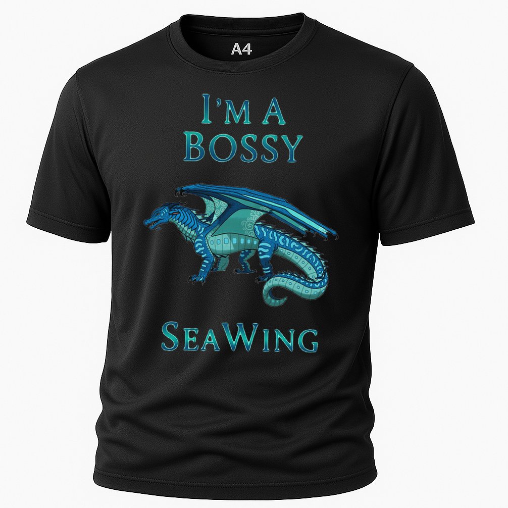 I'm A Bossy Seawing Dragon Lovers, Ocean Dragon Cooling Performance Crew T-Shirt