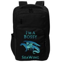I'm A Bossy Seawing Dragon Lovers, Ocean Dragon Impact Tech Backpack