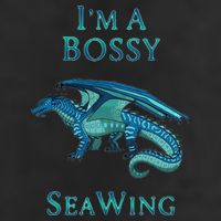I'm A Bossy Seawing Dragon Lovers, Ocean Dragon Adult Drive Performance Visor