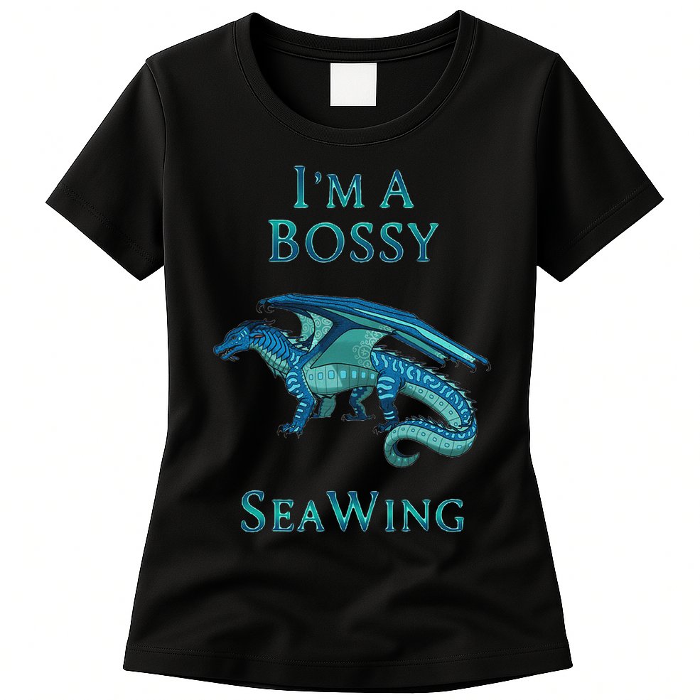 I'm A Bossy Seawing Dragon Lovers, Ocean Dragon Womens T-Shirt