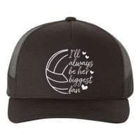 ILl Always Be Her Biggest Fan Volleyball Mom Dad Yupoong Adult 5-Panel Trucker Hat